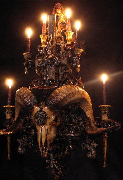 Occult Horn S Altar Black Magick Occult Art