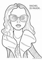 Fashion Coloring Pages Designlooter sketch template
