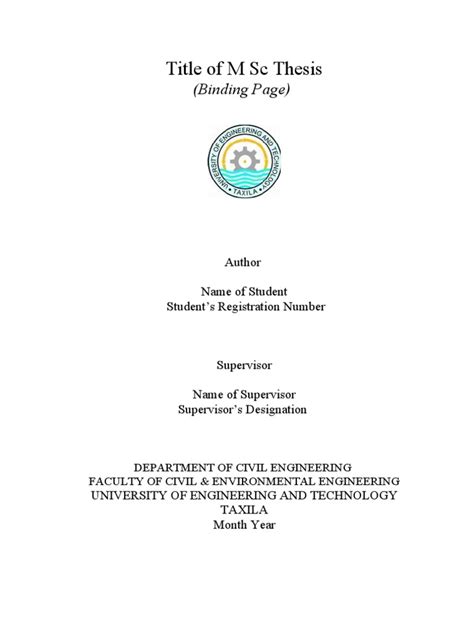 format  msc thesis master  science thesis