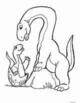 Kleurplaat Dinosaurus Baby Kindje sketch template