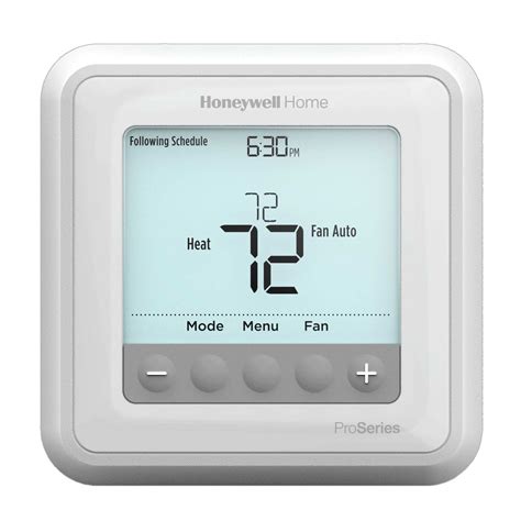 termostato programable  pro honeywell de pared  calefaccion inteligente