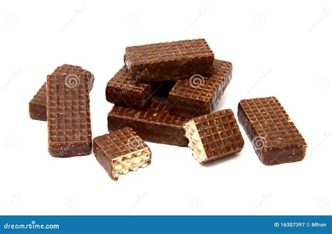 wafers stock image image  gourmet snack cream addiction