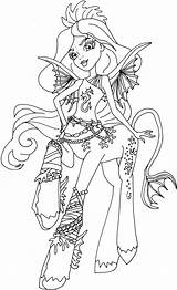 Monster High Coloring Printable Pages Tidechaser Bay Print Sheets November Colouring Book sketch template