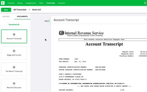 [new Feature] Pull Irs Transcripts In Just 2 Minutes Canopy