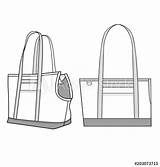 Bag Drawing Technical Tote Paintingvalley sketch template