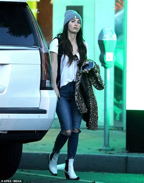 Megan Fox Does Some Solo Holiday Shopping In Ripped Jeans
