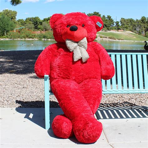 joyfay  giant teddy bear red ft birthday christmas valentine