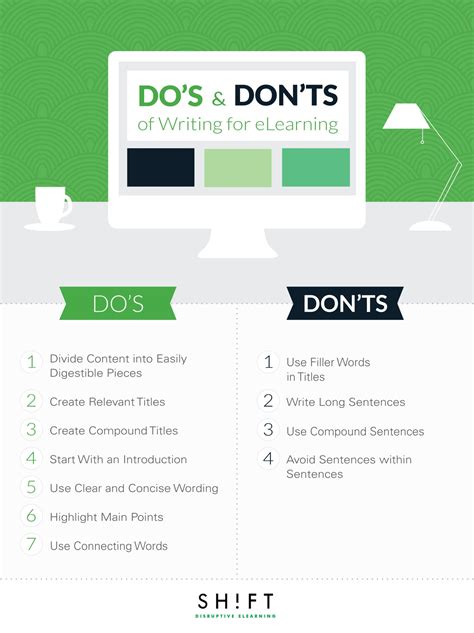 The Dos And Donts Of Writing For Elearning