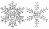Coloring Crystal Snowflake Winter Snowflakes Fascinating Fun Pages sketch template