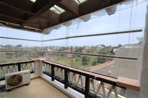 pvc transparent balcony monsoon blind  rs sq ft  goa id