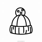 Gorro Pngegg Nieve Openclipart Invierno Ultracoloringpages Sombrero sketch template