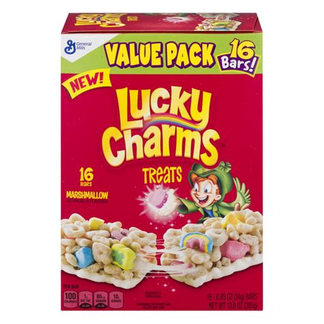 Save On Lucky Charms Marshmallow Treat Bars Value Pack 16 Ct Order