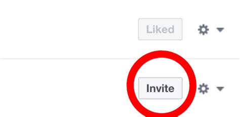 facebook invite button  grow  fans mannix marketing