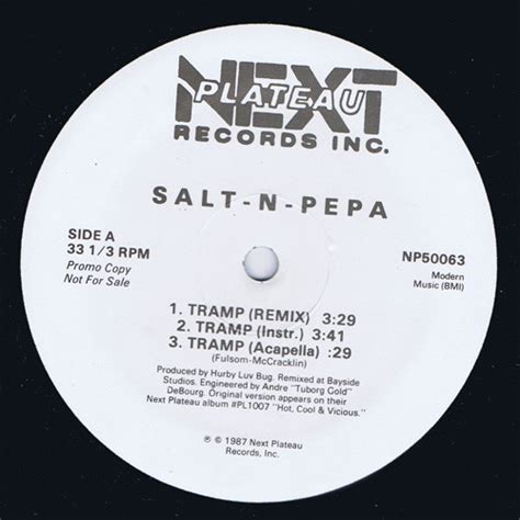 Salt N Pepa Tramp Remix Push It 1987 Vinyl