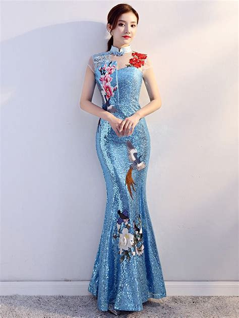 Chinese Cheongsam Dress Fashion Illustration Dresses Asian Style