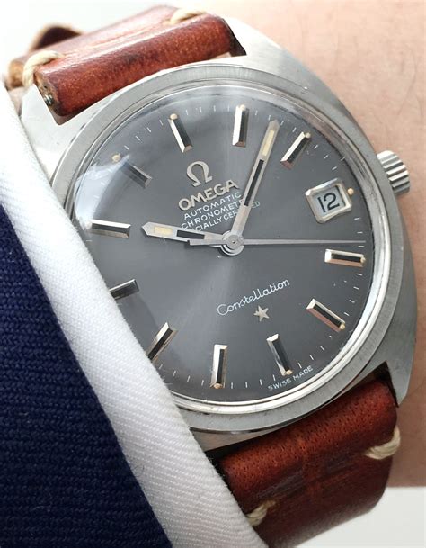 omega constellation chronometer automatic vintage vintage portfolio