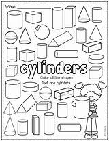 Cylinders Activities Orientations sketch template