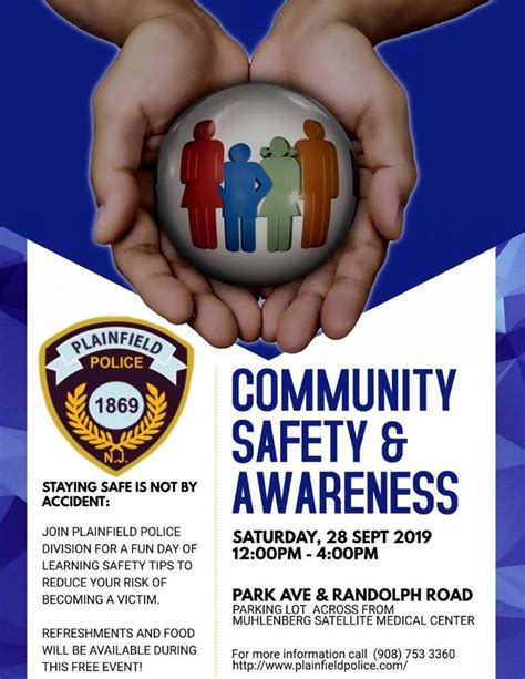 plainfield police invite community  learn safety tips tapinto