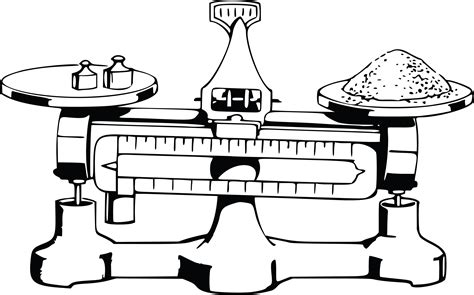 clipart   balanced scale