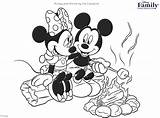 Coloring Minnie Figuren Dibujos Ausdrucken Malvorlagen Caricaturas Gratuit Malvorlage Maus Micky Bestcoloringpagesforkids sketch template