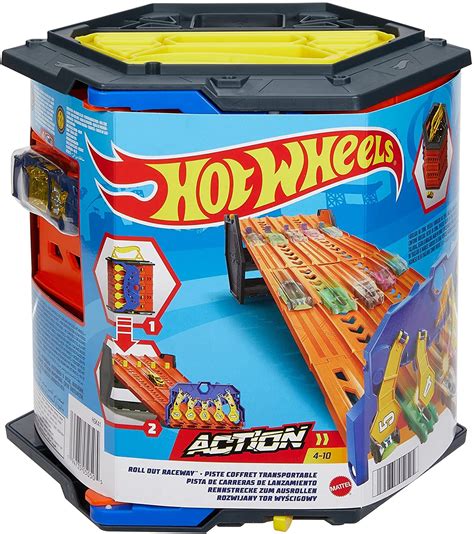 Hot Wheels Roll Out Raceway Track Set Toys At Foys