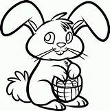 Easter Bunny Coloring Pages Printable Colouring Cartoon Sheets Print Kids Visit Crafts sketch template