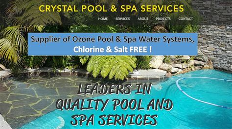 crystal pool spa services home