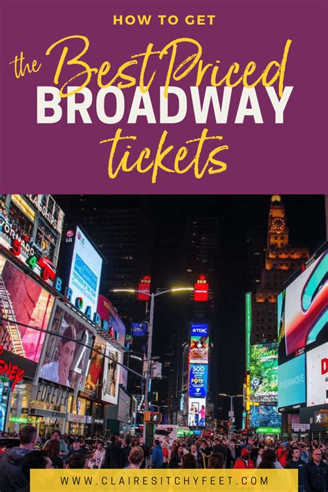 priced broadway  broadway   york city travel visit