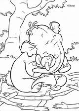 Coloring Lumpy Roo Hug Winnie Pooh Pages Giving Big sketch template