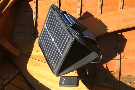 A Portable Solar Charging Kit Small Boats Magazine