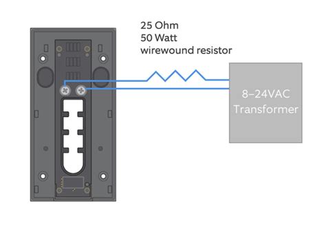 wiring diagram  doorbell  transformer