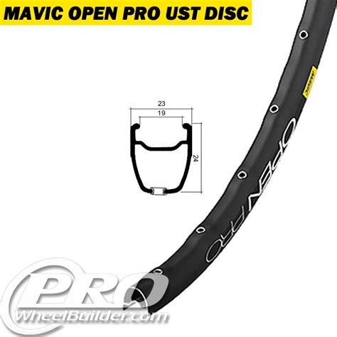 mavic open pro ust disc  black rim prowheelbuildercom prowheelbuildercom