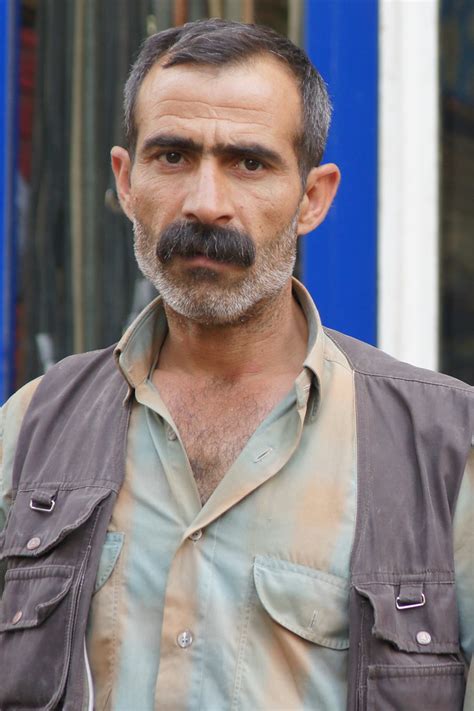 Kurdish Man With Moustache Charles Roffey Flickr