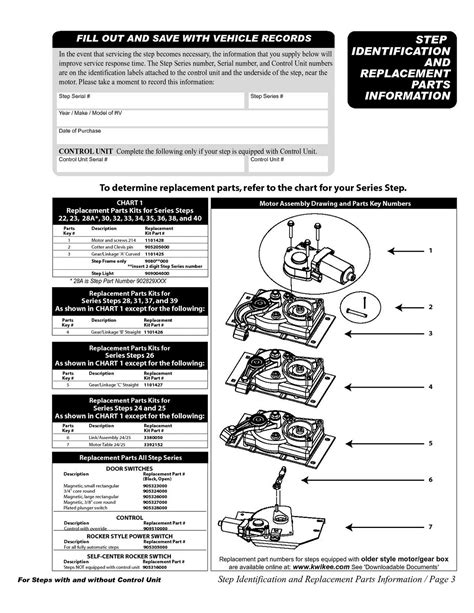 kwikee step parts diagram wiring diagram pictures