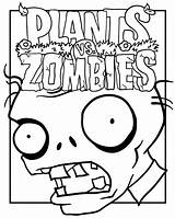 Plants Zombies Vs Coloring Pages sketch template