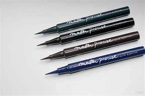 maybelline master precise liquid eyeliner tsvetnye laynery zapiski