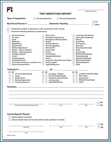 ohio cdl pre trip inspection evaluation score sheet fill   sign