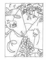 Coloring Pages Matisse Famous Henri Chagall Painting Printable Marc Sheets Kids Arte Book Artwork Para Colouring Picasso Color Innovative Artist sketch template