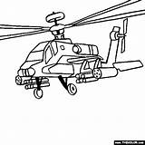 Helicopter Coloring Apache Military Army Pages Clipart Ah Boeing Chopper Helicopters Library Sketch Cliparts Color Medical Projects Others Clip Drawing sketch template
