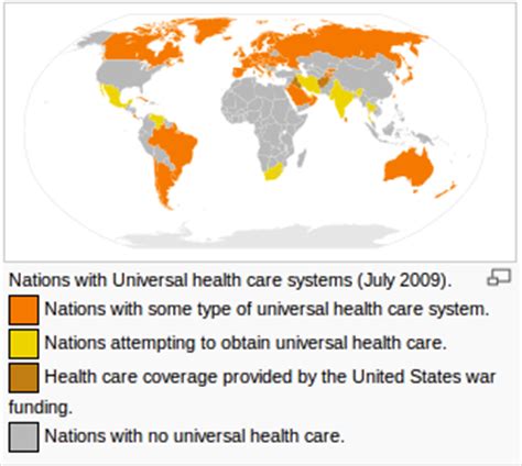countries offer universal healthcare