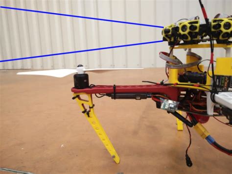 obstacle avoidance  indoor drone flight terabee