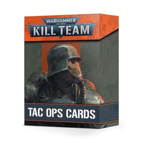 kill team tac ops cards warhammer  beanie games uk