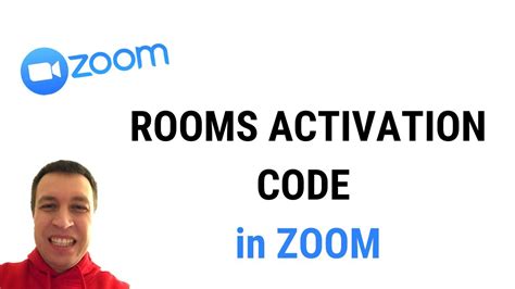 find zoom rooms activation code youtube