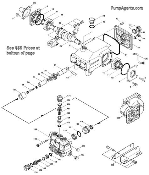 cat pump dnxgsi parts diagram