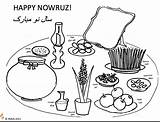 Coloring Pages Iran Persian Activities Haft Nowruz Kids Seen Year Iranian Crafts Norooz Haftseen Sheets Activity Sin Table Drawing Sheet sketch template