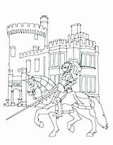 Castle Coloring Pages Haunted Getcolorings Disney sketch template