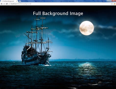 full background image  css sourcecodester