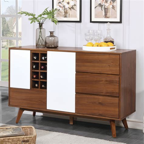 collection  contemporary wooden buffets   side