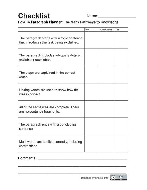 appendix  writing assessment checklists bc reads adult literacy