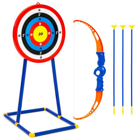 choice products kids toy archery set  bow arrows bullseye target multicolor walmart